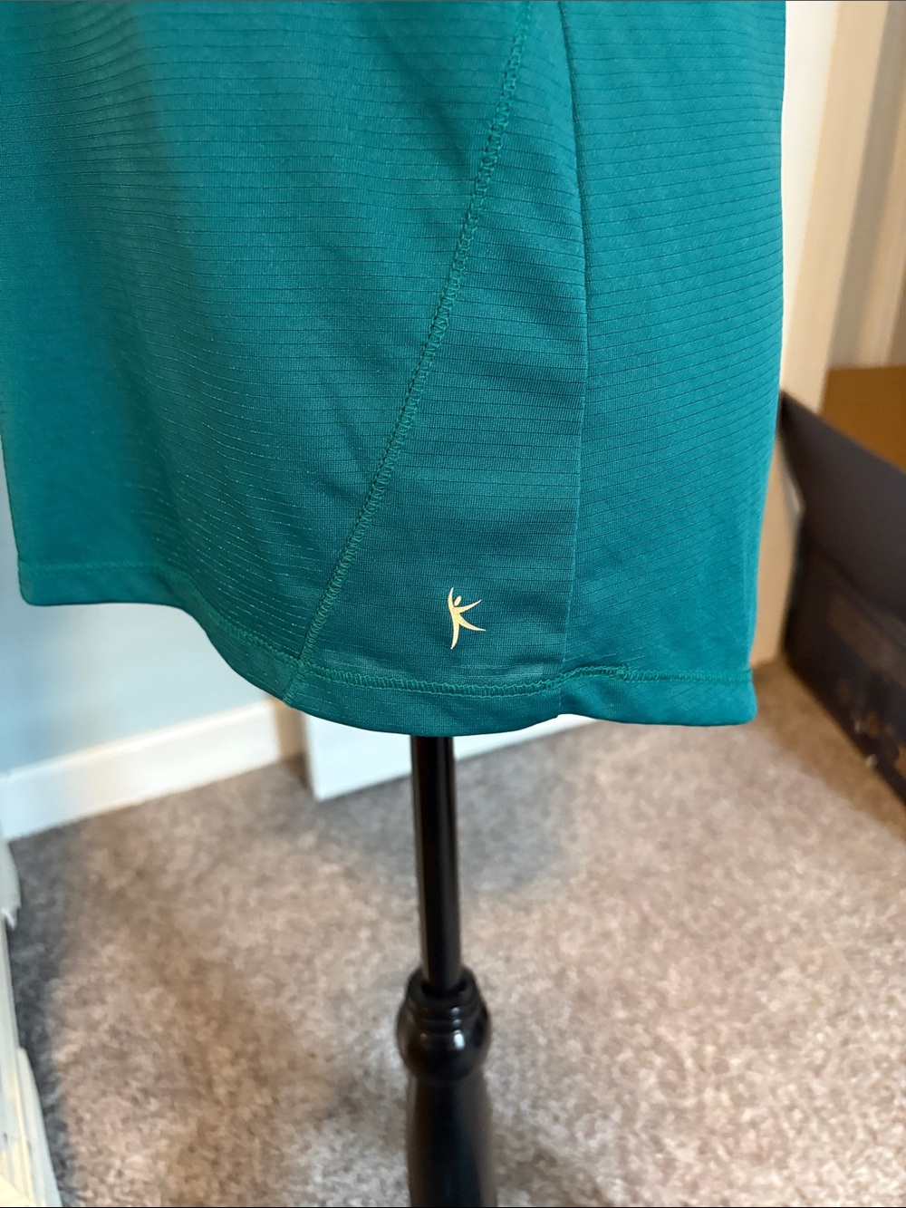 Danskin Now Teal Scoop Neck Muscle Tank - Picture 5 of 6